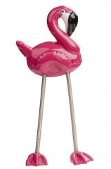 Dekofigur Flamingo ca. 14 cm, pink, 2D, Magnet 