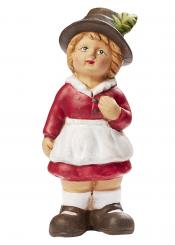Dekofigur Mädchen in Tracht, 10,5 cm 