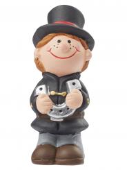 Dekofigur Schornsteinfeger mit Hufeisen, 8,5 cm 