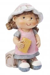 Dekofigur Schulkind "Emma" ca. 5 cm, stehend 