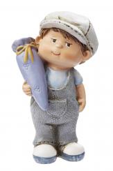 Dekofigur Schulkind "Max" ca. 7 cm, stehend 