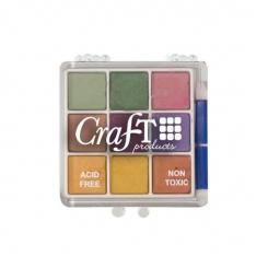 Dekor. Kreide Set 9 Farben from the vineyard Box 10,5x10,5cm 