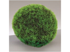 Dekorations Graskugel grün Ø 13cm 