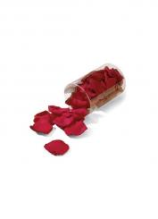 Dekorations Miniaturblumen Rosenblätter rot 3cm / 50. Stk. 