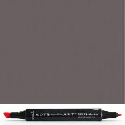 Delta Marker mit 2 Malspitzen Warm Grey 8 Warm Grey 8