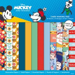 Disney Paperpad 36 Bögen 150gr - 20,3x20,3cm - Mickey Maus und Freunde 