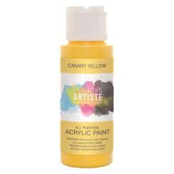 Docrafts Artiste Acrylfarbe 59ml Kanarienvogel Gelb Kanarienvogel Gelb