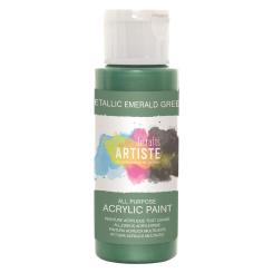 Docrafts Artiste Metallic-Acrylfarbe 59ml Smaragdgrün Smaragdgrün