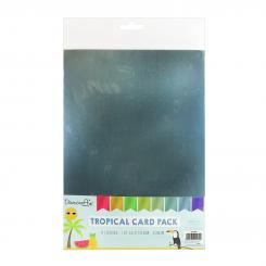 Dovecraft Tropical Karton 250g DIN A4 8 Bögen 