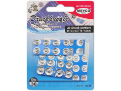 Druckknöpfe zum Annähnen 30 Stück sortiert 