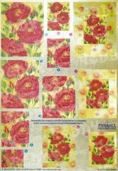 Dufex 3D Pyramiden Bogen Rosen 