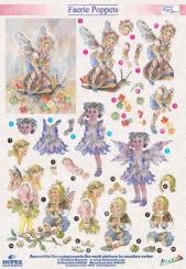 Dufex - Metallgravur 3D Bogen Faerie Poppets Nr.3 