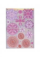 Dufex Metallgravur 3D Bogen Mandalas Nr.4 