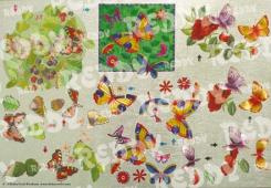 Dufex Metallgravur 3D Bogen Schmetterlinge 