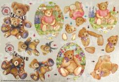 Dufex - Metallgravur 3D Bogen Teddybären 