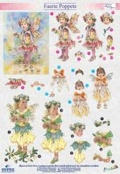 Dufex Metallgravur 3D "Stanzbogen" Faerie Poppets Nr.7 