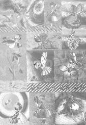 Dufex Metallgravur Motivbogen A4 Elfen u. Feen 