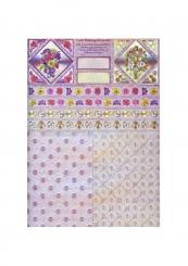 Dufex Metallgravur Schneidebogen Hintergrund Frühlingsblumen 