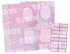 Dufex Multifunktionskarten Set ornamental, lila-flieder 