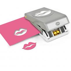 EK tools Stanzer groß - Rote Lippen 