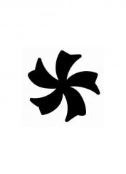 Easy Punch Stanzer EXTRA groß/ drehendesRad 42x42mm 