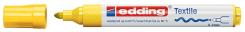 Edding 4500 Textil-Marker/Stift Gelb Gelb
