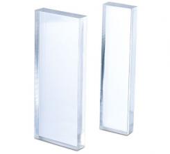 Efco Acrylblock, 10 x 4 x 1/ 10 x 2,5 x 1 cm, transparent, 2 Stk. 