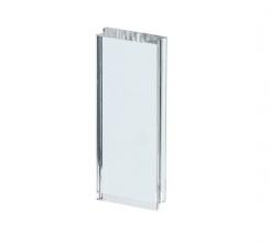 Efco Acrylblock mit Griffmulde, 38 x 100 x 15 mm, transparent, 