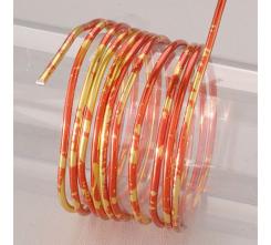 Efco Aludraht Aluminiumdraht ø 2mm x 2m rund, DUOCOLOR rot gold rot gold