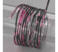 Efco Aludraht Aluminiumdraht ø 2mm x 2m rund, DUOCOLOR schwarz fuchsia schwarz fuchsia