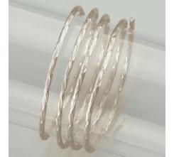 Efco Aludraht Aluminiumdraht Eloxiert Prägung Welle ø 2mm x 2m silber silber