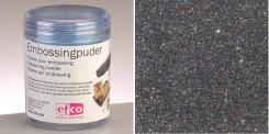 Efco Embossing Pulver Glimmer / Superglitzer 10g schwarz glimmer schwarz glimmer