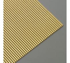 Efco Kerzen - Wachsstreifen Perlen gold 200x2mm, 27 St. 