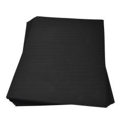 Efco Moosgummiplatte 300x450 x 2mm schwarz schwarz