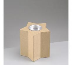 Efco Papp Art Kerzenhalter Stern 