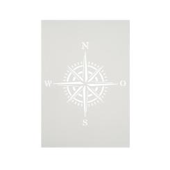Efco Schablonen - Stencil transparent DIN A4 - Windrose 1-teilig 