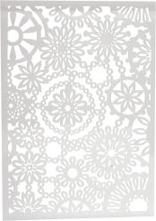 Efco Schablonen - Stencil transparent DIN A5 - Blüten 1-teilig 