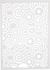 Efco Schablonen - Stencil transparent DIN A5 - Kreise 6-teilig 