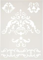 Efco Schablonen - Stencil transparent DIN A5 - Ornament 5-teilig 