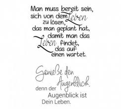 Efco Stempel Clear „Augenblick“, transparent, A7/ 74 x 105 mm, 2-teilig 