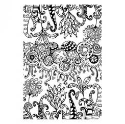 Efco Stempel Clear „Fantasie 2“, transparent, A7/ 74 x 105 mm, 1-teilig 