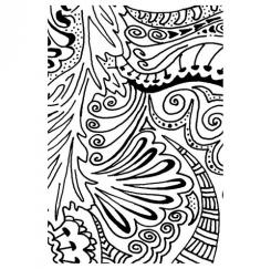 Efco Stempel Clear Fantasie, transparent, A7/ 74 x 105 mm, 1-teilig 