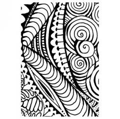 Efco Stempel Clear Freistil, transparent, A7/ 74 x 105 mm, 1-teilig 