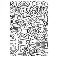 Efco Stempel Clear Spiralen, transparent, A7/ 74 x 105 mm, 1-teilig 