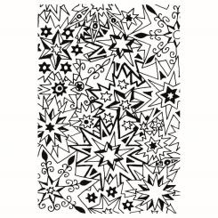 Efco Stempel Clear Stern 03, transparent, A7/ 74 x 105 mm, 1-teilig 