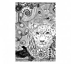 Efco Stempel Clear „Wildlife“, transparent, A7/ 74 x 105 mm, 1-teilig 