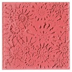 Efco Texturmatte 90 x 90 mm - Ammonites / Schneckenhaus 