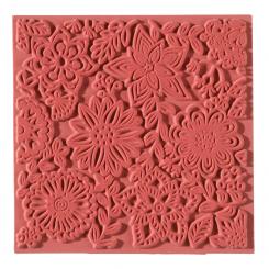 Efco Texturmatte 90 x 90 mm - Blossoms / Blumig 
