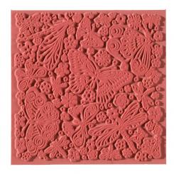 Efco Texturmatte 90 x 90 mm - Butterfly / Schmetterling 