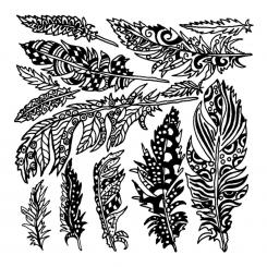 Efco Texturmatte 90 x 90 mm - Federn 